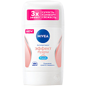 Дезодорант стик NIVEA женский Эффект Пудры Fresh 50мл Дезодорант стик NIVEA женский Эффект Пудры Fresh 50мл