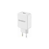 Сетевое зарядное устройство Energy ET-32, 1 USB разъем, белый Сетевое зарядное устройство Energy ET-32, 1 USB разъем, белый