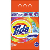 Стиральный порошок для цветного Тайд Автомат Ленор эффект 3кг Стиральный порошок для цветного Тайд Автомат Ленор эффект 3кг