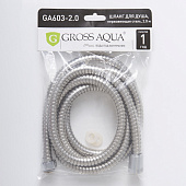 Шланг для душа 200см нерж.сталь усиленный GA603-2.0 Gross Aqua Шланг для душа 200см нерж.сталь усиленный GA603-2.0 Gross Aqua
