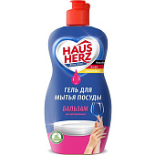Средство для мытья посуды Haus Herz Бальзам 450мл Арт. 802702 Средство для мытья посуды Haus Herz Бальзам 450мл Арт. 802702