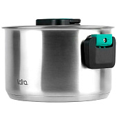  Кастрюля 6,4 л, d 24 см LARA LR02-245 Изумруд 