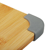 Доска разделочная бамбук силикон, Satoshi 27х22х1,5 см 851-186 Доска разделочная бамбук силикон, Satoshi 27х22х1,5 см 851-186