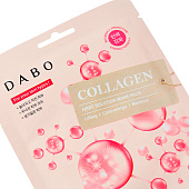  Тканевая маска для лица DABO Collagen с коллагеном 23гр 