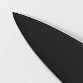  Нож - шеф кухонный Magistro Vantablack 17,8 см, цвет чёрный 9824463 