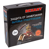  Греющий саморегул. кабель в трубу ( 2м/20Вт)  REXANT 