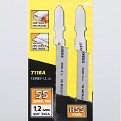 Пилка по металлу (1-3мм) шаг 1,2мм (уп 2шт) Пилка по металлу (1-3мм) шаг 1,2мм (уп 2шт)