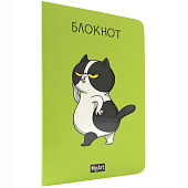 Блокнот в клетку в тренде Кот-модель MyArt Блокнот в клетку в тренде Кот-модель MyArt