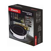  Плитка индукционная  1конф 6елый SA-7160W 