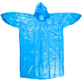  Дождевик Классик, 20 мкрн, 115 см, с капюшоном и завязками, синий, ДоброСад, 786-346 
