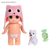 Пупс Малыш HAPPY VALLEY, с аксессуарами, микс, 5055130 Пупс Малыш HAPPY VALLEY, с аксессуарами, микс, 5055130