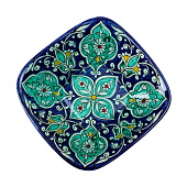 Салатница Риштанская Керамика "Цветы", 19 см, синий 1924257 Салатница Риштанская Керамика "Цветы", 19 см, синий 1924257