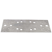 Пластина крепежная 260х100х1,8-2,0мм цинк Пластина крепежная 260х100х1,8-2,0мм цинк