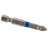 Биты стальные PH2 50мм, хвостовик Е1/4, 2шт Profi CUTOP