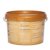 Лак акриловый п/мат ДЛЯ САУН HUSKY SIBERIAN 2,5л