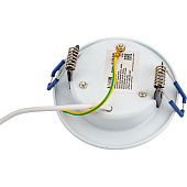 Светильник точечный встраиваемый LED DLRL 10Вт 6500К круг белый (d94х40/монтажн d75) /LEEK Светильник точечный встраиваемый LED DLRL 10Вт 6500К круг белый (d94х40/монтажн d75) /LEEK