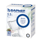 Фильтр-кувшин БАРЬЕР Стайл XS Аляска 2.5л черный В755Р00 Фильтр-кувшин БАРЬЕР Стайл XS Аляска 2.5л черный В755Р00