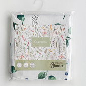 Скатерть (рогожка) "Доляна" Eucalyptus 110х144 см 4682757 Скатерть (рогожка) "Доляна" Eucalyptus 110х144 см 4682757