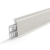 Плинтус Деконика (под проводку) Клен патина 70мм 2.2м Плинтус Деконика (под проводку) Клен патина 70мм 2.2м