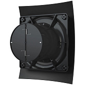  Вентилятор D100 "Breeze 4C" Matt black, обратный клапан 