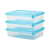  Набор контейнеров для заморозки Sugar&Spice 3x0,9л голубой SE102812044 