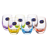  Набор стопок Клаб 60 мл "Ассорти" 6шт 25180/D4662/60 