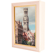  Ключница настенная «Брюгге», панно декоративное, молочный дуб 5271221 