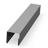 П-планка декоративная для С8 20х15х20 RAL 7004 сигнальный серый L=2м П-планка декоративная для С8 20х15х20 RAL 7004 сигнальный серый L=2м