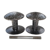 Ручка дверная РДК-110 антик/серебро Ручка дверная РДК-110 антик/серебро