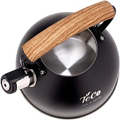  Чайник 2.5 л TECO со свистком с деревянной ручкой TC-127 