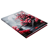  Бизнес-блокнот А5  80л блок клетка 5-ти цв. тв. обл. Сказочный замок (20) /80ББ5В1_30793/ 