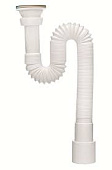 Сифон для мойки WIRQUIN 1 1/4"х40/50 1200мм 30717991 Сифон для мойки WIRQUIN 1 1/4"х40/50 1200мм 30717991