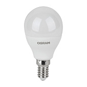  Лампа LED 7Вт Е14, шар, 6500К холодный OSRAM 