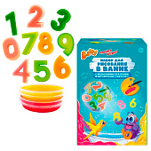  Набор для рисования в ванной Baffy (мыльная краска 2шт CY, штампы Цифры 10шт) 