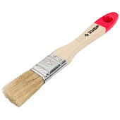 Кисть плоская Стандарт 25мм, натуральная щетина, деревянная ручка Кисть плоская Стандарт 25мм, натуральная щетина, деревянная ручка