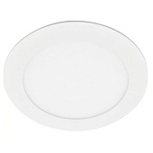 Светильник точечный встраиваемый LED DL  6Вт 6500К круг белый (d118Х10) /Smartbuy