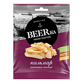 Beerka, кольца кальмара копчёные, 38 г