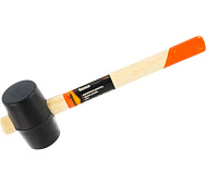 Киянка резиновая 225г, черная резина, деревянная рукоятка, Sparta Киянка резиновая 225г, черная резина, деревянная рукоятка, Sparta
