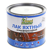  Лак яхтный алкидно-уретановый полуматовый Master Good 1,8л 