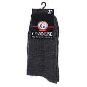 Мужские носки теплые Grand Line МТ-202, асфальт, р. 27 Мужские носки теплые Grand Line МТ-202, асфальт, р. 27