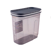 Банка для хранения продуктов POLI серая 1.8л SBP006 Банка для хранения продуктов POLI серая 1.8л SBP006