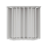  Накладки для плинтуса прямоугольного 80мм "Идеал Дюра" Светло-серый (набор из 8 эл.) 