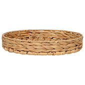 Поднос круглый "Золотистый колос", Д285 Ш285 В45, песочный Shan-02 Поднос круглый "Золотистый колос", Д285 Ш285 В45, песочный Shan-02