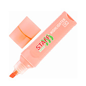  Набор текстовыделителей 6 ПАСТЕЛЬНЫХ ЦВЕТОВ, STAFF EVERYDAY HL-707, линия 1-5 мм, 152551 