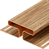 H-профиль Docke LUX (Кедр), 3м H-профиль Docke LUX (Кедр), 3м