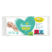 Влажные салфетки детские PAMPERS New baby 50 Влажные салфетки детские PAMPERS New baby 50