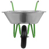 Тачка садовая одноколесная облегченная, объем 65 л , 90 кг // Сибртех 689615 Тачка садовая одноколесная облегченная, объем 65 л , 90 кг // Сибртех 689615