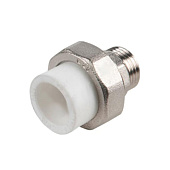 Муфта комб разъемная НР 25х1/2" PPR Муфта комб разъемная НР 25х1/2" PPR