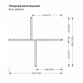  Поддон акриловый квадрат 90x90x6см/16см Универсал Н слив 90мм с каркасом с панелью МетаКам 