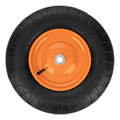 Колесо пневматическое 4.80/4.00-8 D390мм, подш. 20мм, дл. оси 80мм// Palisad 68957 Колесо пневматическое 4.80/4.00-8 D390мм, подш. 20мм, дл. оси 80мм// Palisad 68957